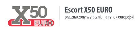 Antyradar Escort Passport X50 Euro